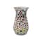 7.75" Multicolor Mosaic Glass Vase by Ashland®